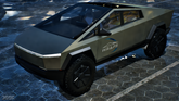 “Tarragon Green” Tesla CyberTruck Paint Protection Film PreCut Wrap Kit PPF